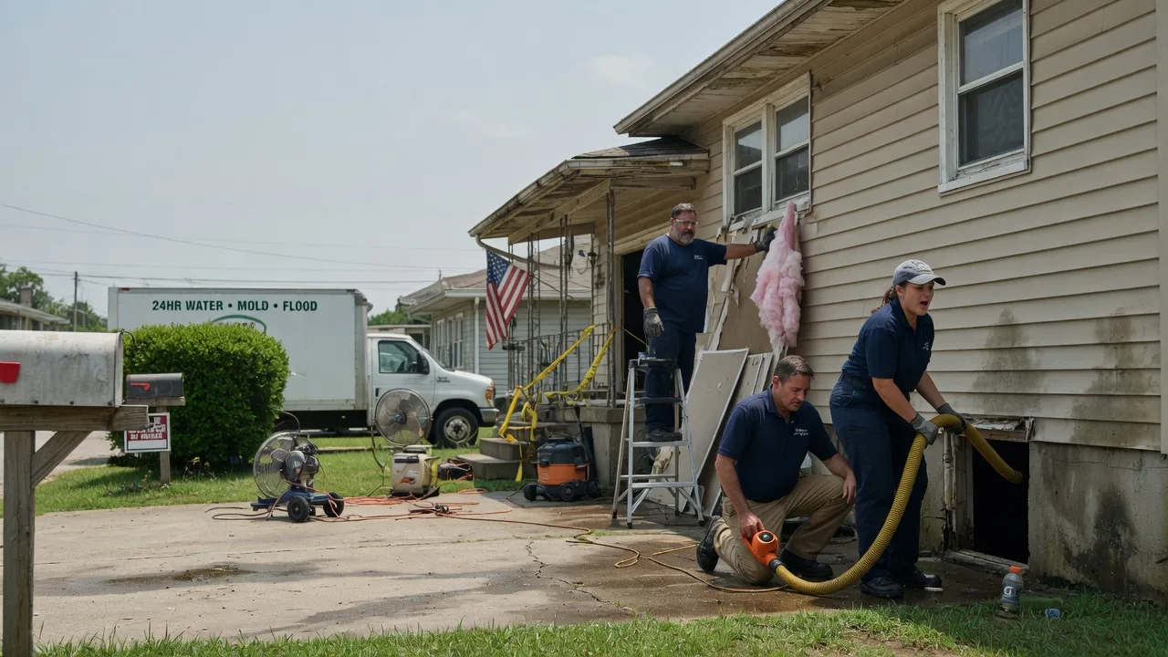 Water Damage Repair in Levant, KS near me